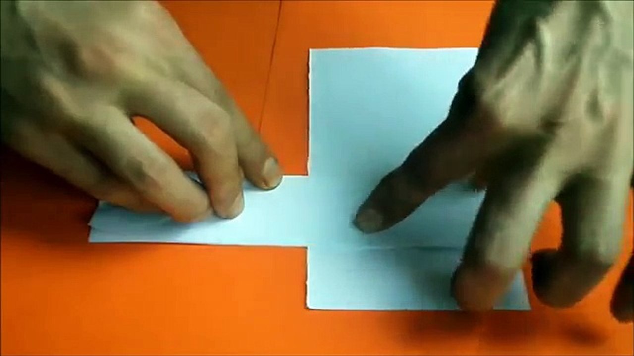 оригами пистолет из бумаги.как сделать пистолет.бумажный пистолет. origami paper gun revol