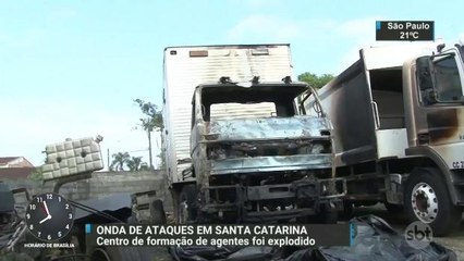 Onda de violência assusta população de Santa Catarina