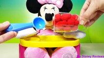 Learn Colors with Pregnant Minnie Mouse - Mickey Mouse Mommy Has a Baby! Five Little Monke
