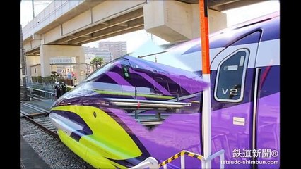 【韓国の反応】さすが文化大国日本！エヴァンゲリオンとコラボした新幹線！そのクオリティに韓国人が驚愕！「真似したくても韓国にはコンテンツがない」