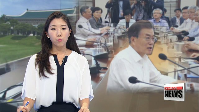 President Moon calls for bipartisan effort to deal with recent North Korean provocations