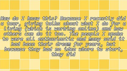 Stop Dreaming of Running Your Own Home Business and Start Acting