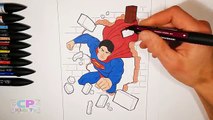 Lego Superman Coloring Pages for Kids Part 12 , Superman Coloring Pages Fun ,Coloring Page