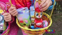 EASTER EGG HUNT with Hidden Surprise Toys Paw Patrol, Peppa Pig,PJ Masks, Kinder Eggs,Shop