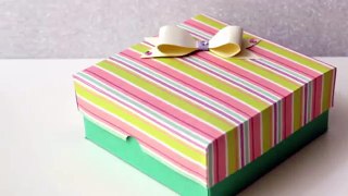Papier boîte de et bougie titulaire bricolage papier artisanat pour adolescents anniversaire cadeaux idées