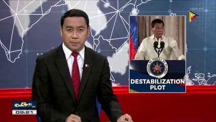Destabilization plot vs Pres. Duterte, pina-iimbestigahan na