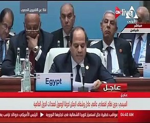 كلمة السيسى بافتتاح جلسة تجمع دول البريكس