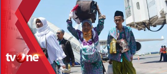 Live Kepulangan Jemaah Haji Indonesia