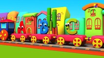 鲍勃列车字母表冒险|流行的童谣|播放教育短片 | Bob Train Alphabet Adventure | Learn ABC | Alphabet Train