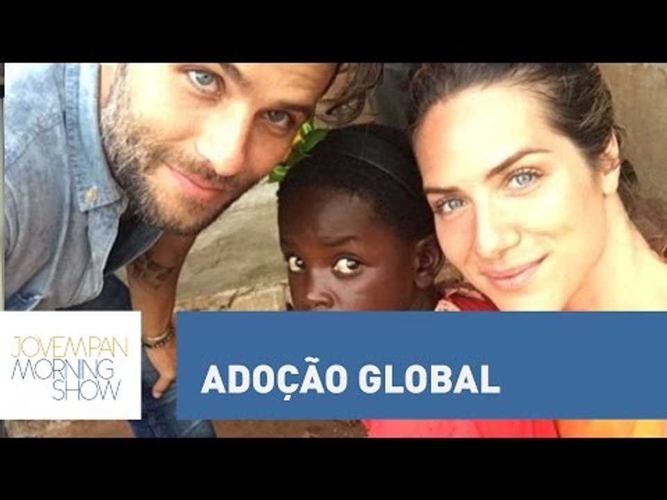 Bruno Gagliasso e Giovanna Ewbank recebem críticas na rede após adotar criança africana