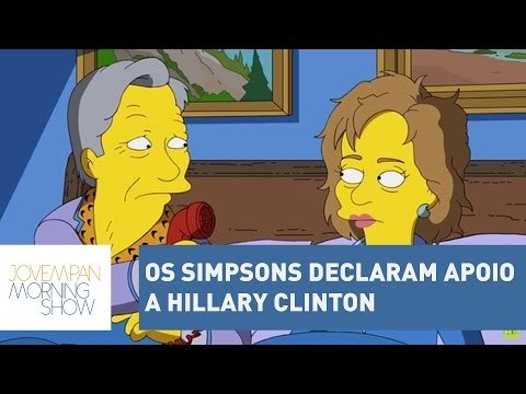 Com voto de Homer e Marge, Simpsons declaram apoio a Hillary Clinton