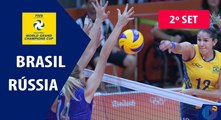 BRASIL x RÚSSIA - 2º SET - COPA DOS CAMPEÕES - 05/09/2017