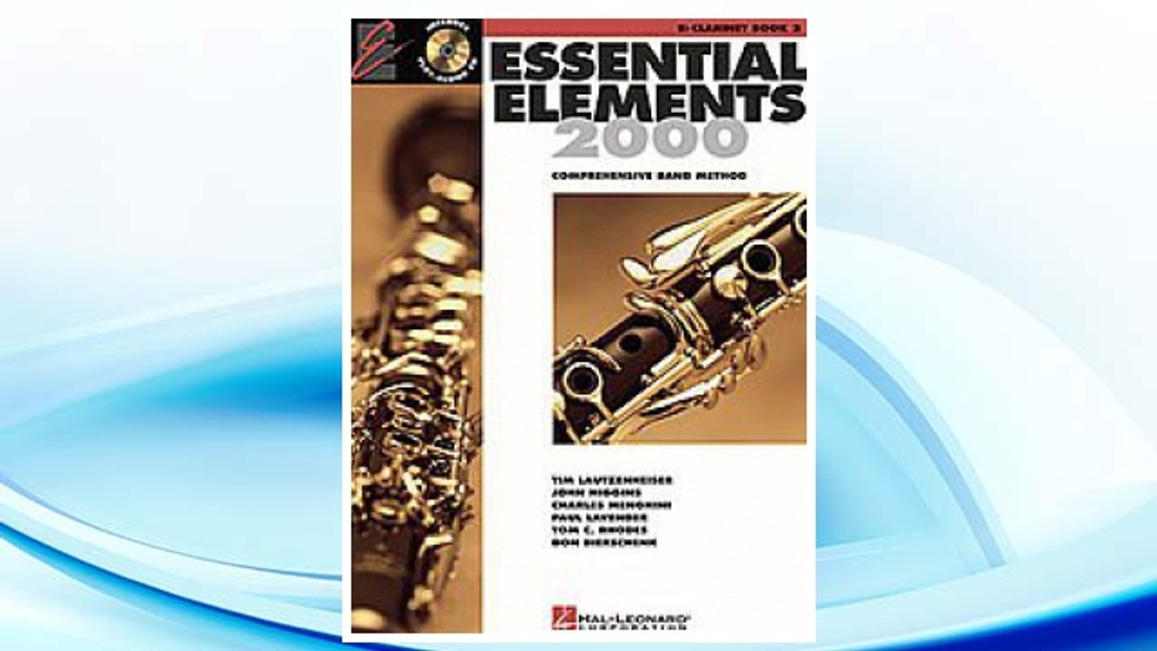 Download PDF Hal Leonard Essential Elements for Band - Bb Clarinet (Book 2 with EEi) FREE