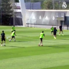 Le grand numéro de Marcelo à l'entraînement du Real Madrid