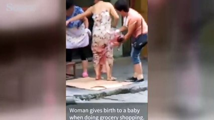 Sokak ortasında doğum yapan kadın - acemikamera.com