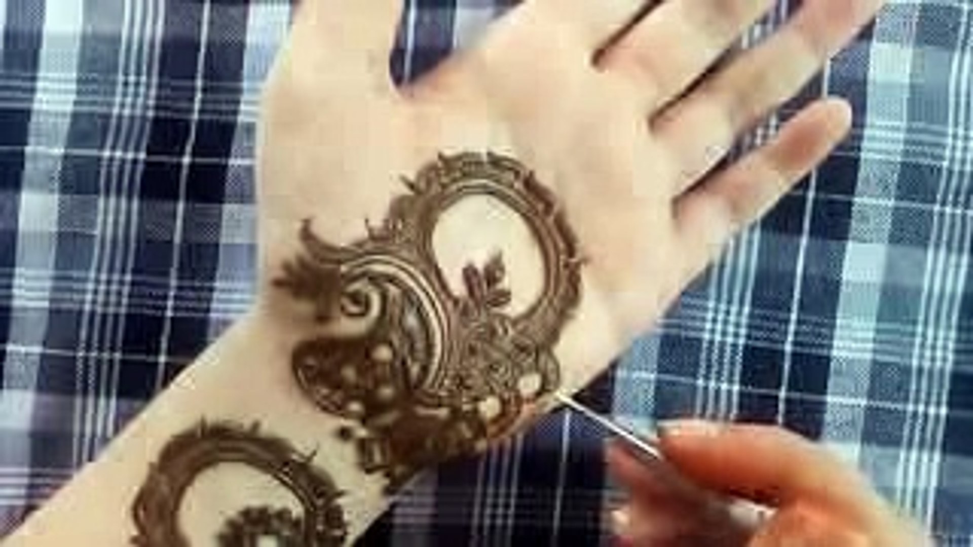 Quick And Simple Front Side Henna Design 2017 Low Video Dailymotion