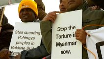 Myanmar's Aung San Suu Kyi faces international condemnation over Rohingya