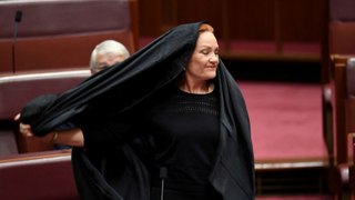 Pauline Hanson Wore a Burka in the Senate