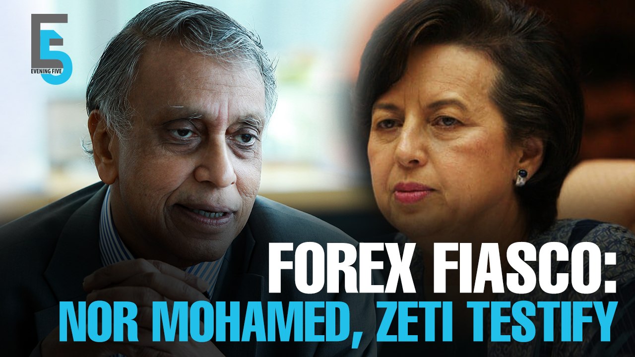 EVENING 5: Forex losses totalled RM32 bil, Zeti says