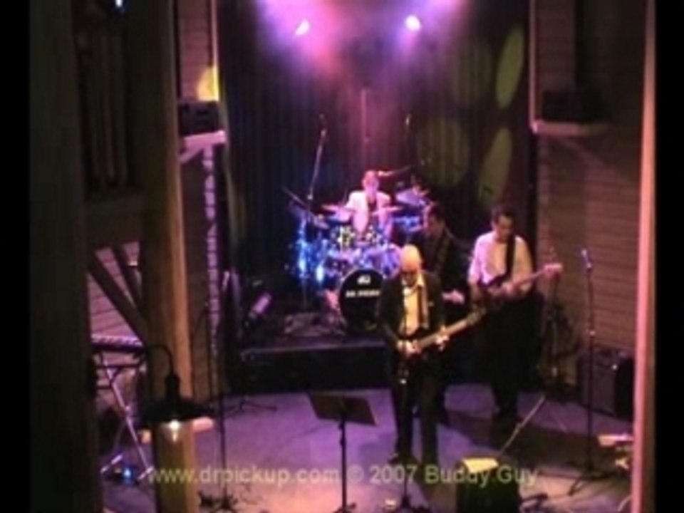 performs Buddy Guys Damm right I got the blues