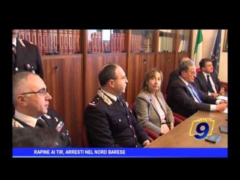 Rapine ai tir, tre arresti nel Nord Barese