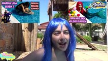 N / A piscine défi shopkins surprendre avec sirène Barbie sirène sauts sans précédent plongée
