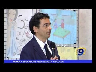 Andria | Educazione alla legalità a scuola