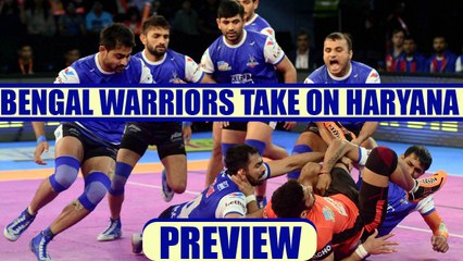 PKL 2017: Bengal Warriors take on Haryana Steelers, Match preview | Oneindia News