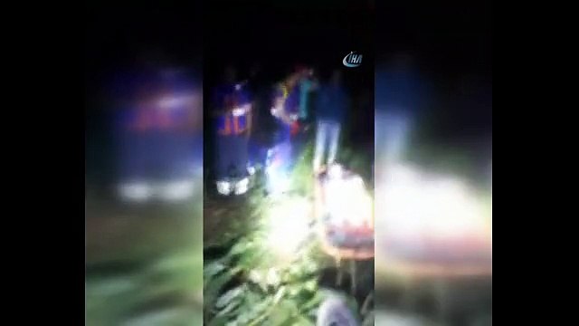 Kaçkar Yaylası’nda uçuruma düştü, askeri helikopter kurtardı