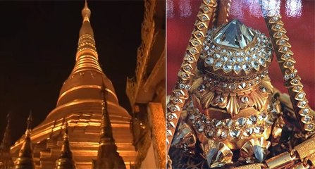 สมบัติพุทธบูชาล้ำค่าบนยอดเจดีย์ชเวดากอง!!! สาระน่ารู้ Around The World No.10