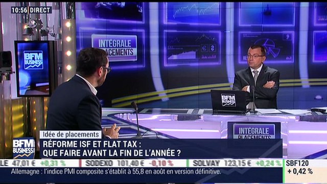 Idées de placements: Réforme ISF et flat tax: que faire avant la fin de l'année ? - 05/09