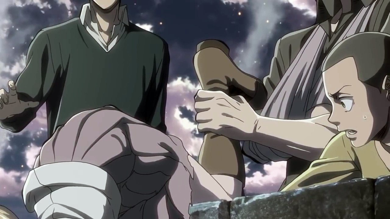 進撃の巨人 30話 ライナーがクリスタのパンツをガン見 Attack On Titan Video Dailymotion