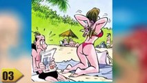 Most Funniest Beach Cartoon Photos of All Time _ Funny beach Cartoon Make Your laugh