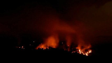 Timelapse shows spread of Oregon Eagle Creek wildfire