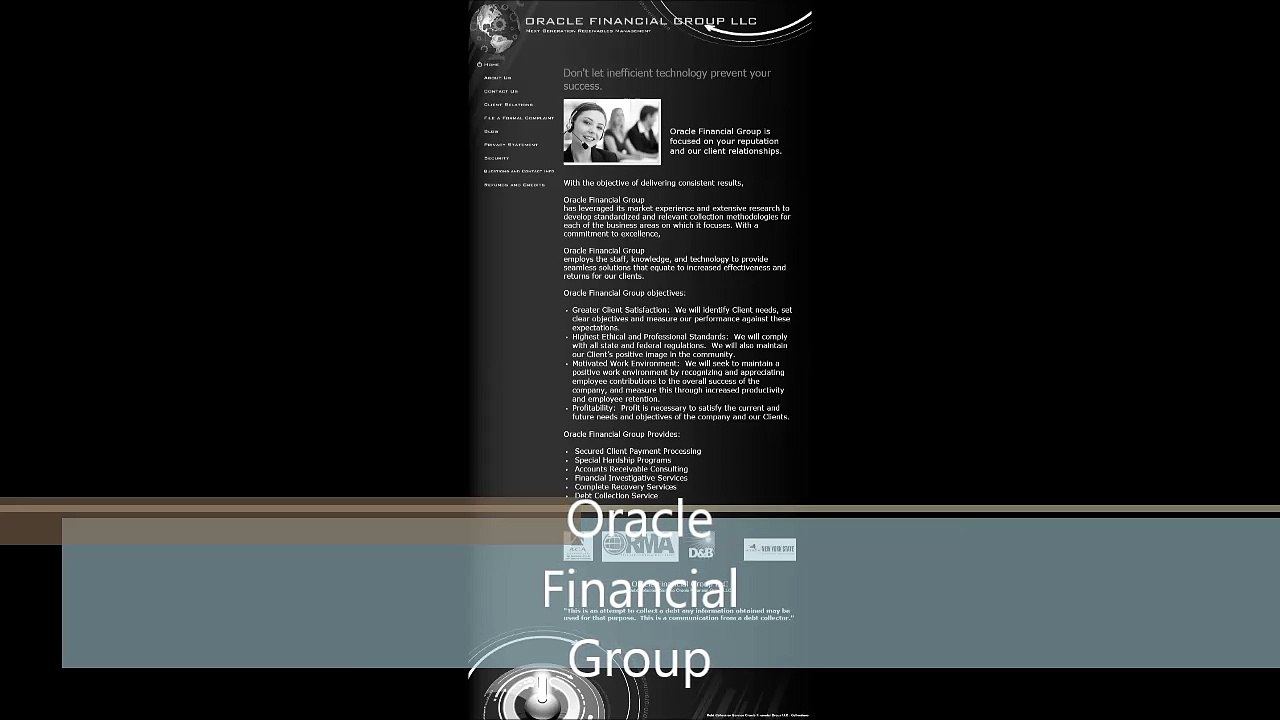 Oracle Financial Group Presents: