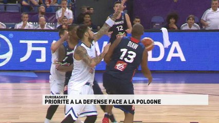 Euro Basket Masculin 2017 - Priorité à la défense face à la Pologne