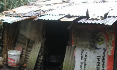 Pasutri Bertahun-tahun Tinggal di Gubuk