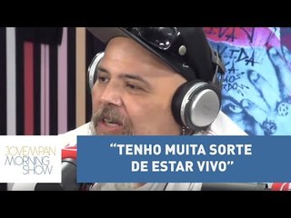 "Tenho muita sorte de estar vivo", confessa João Gordo