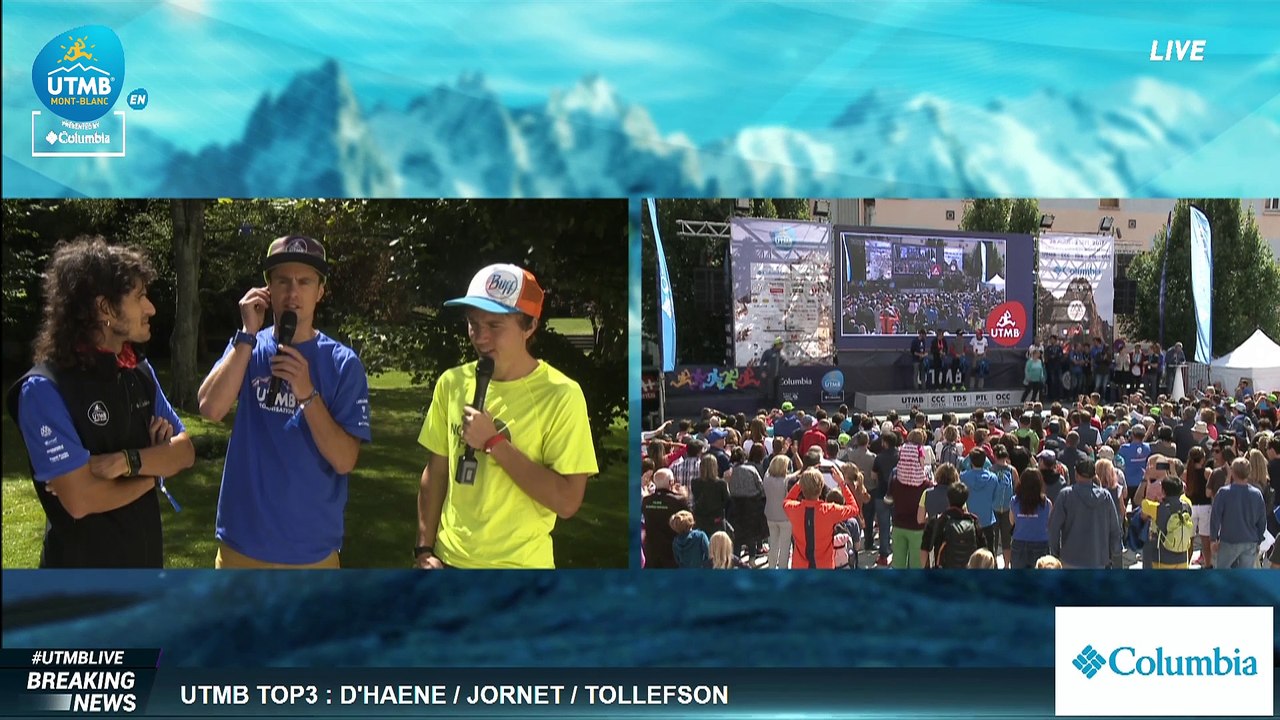 UTMB® 2017 - Interview Zach Miller (9th)