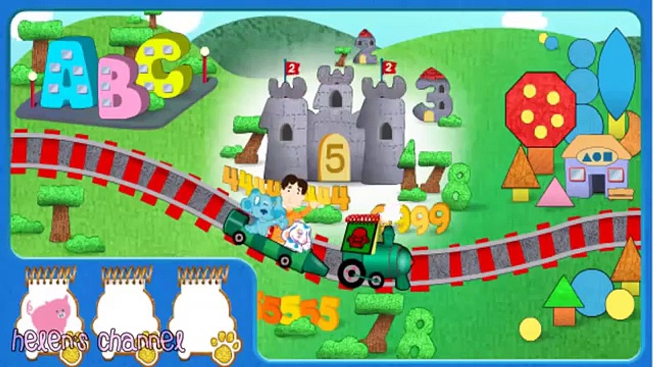 BLUES CLUES - Blues Gold Blue Challenge - New Blues Clues Game - Online Game - Gameplay