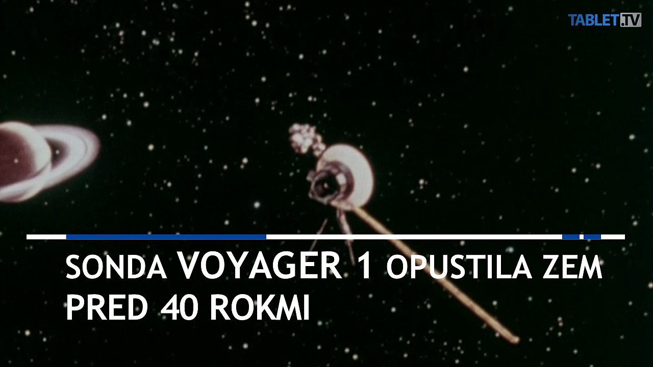 Vesmírnu sondu Voyager 1 vypustili pred 40 rokmi