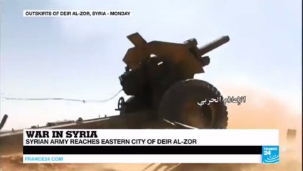 Syria: Army breaks Islamic State Group''s siege on Eastern city of Deir al-Zor