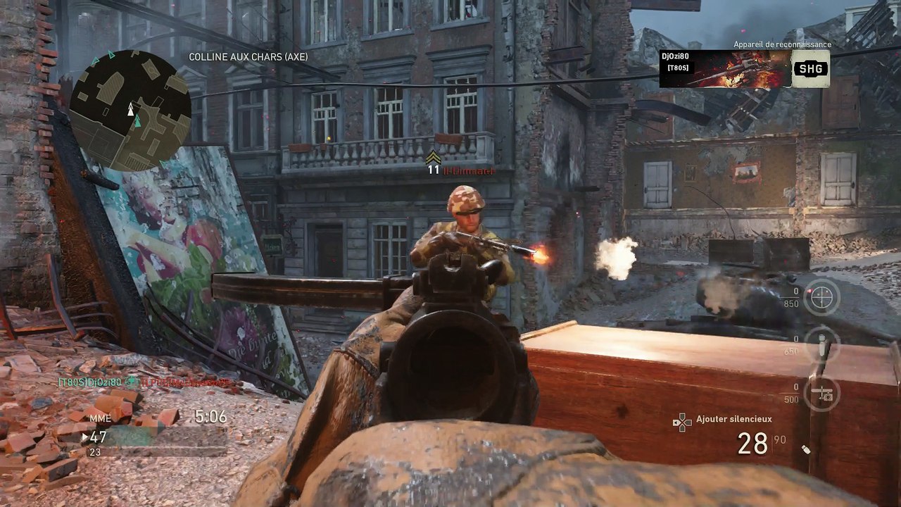 Gameplay COD WW2 - Type100 - Aachen - MME