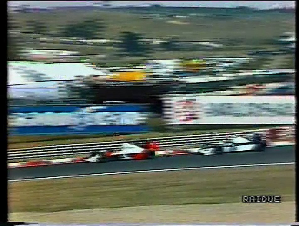 Gran Premio d'Ungheria 1990: Sorpasso di A. Senna ad Alesi