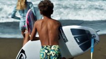 Adrénaline - Surf : Une session surf avec la famille Vaast à Tahiti