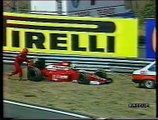 Gran Premio d'Ungheria 1990: Intervista a Giuseppe Lucchini e ritiro di De Cesaris