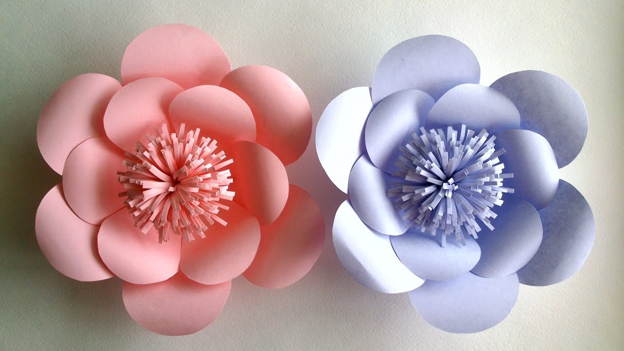 How To Make Flowers With papers