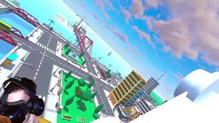 Ville équipement balade crevasse rouleau Coaster 3d sbs vr oculus vr