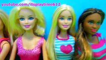 Barbie Makeup CALENDAR! 24 Days of Beauty LIP GLOSS Lipstick Eyeshadow! SHOPKINS How to us