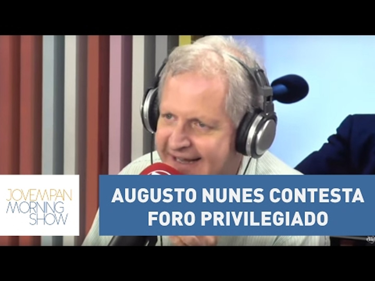 ⁣Augusto Nunes contesta foro privilegiado: “eles estão adorando” | Morning Show